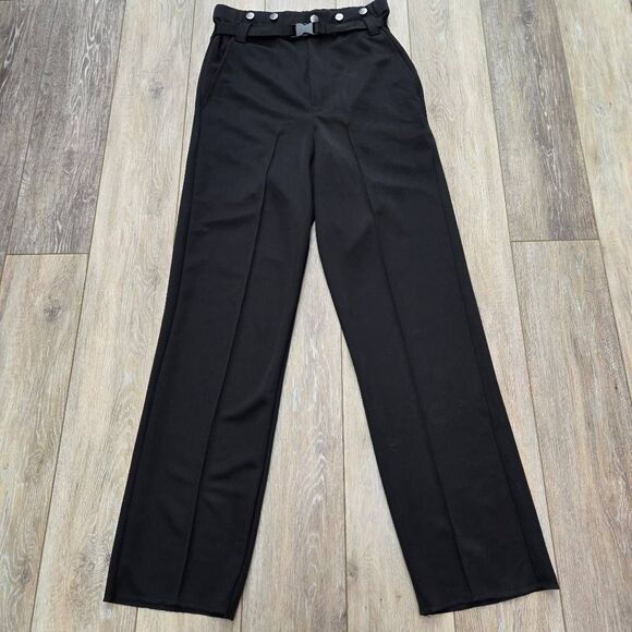 Force Officiating  Hockey referee lineman black unisex pants size adult small - Picture 3 of 12